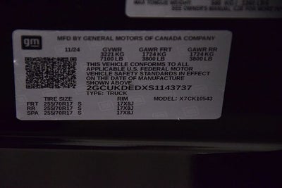 2025 Chevrolet Silverado 1500 LT All Star Edition