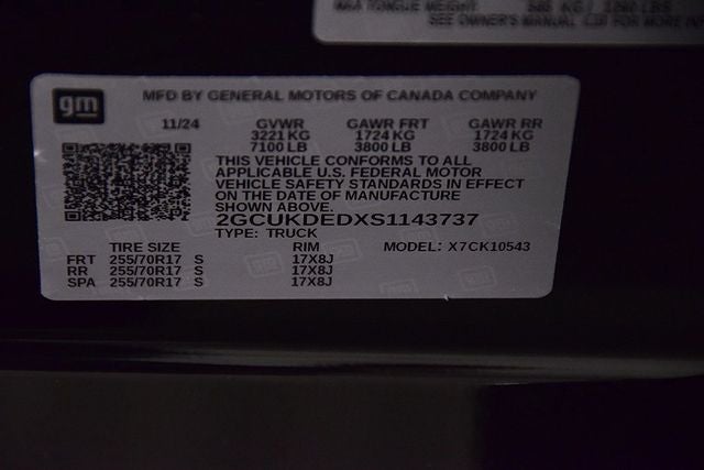 2025 Chevrolet Silverado 1500 LT All Star Edition