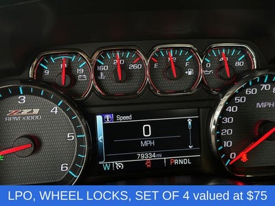 2019 Chevrolet Silverado 1500 LD LT Redline Z71