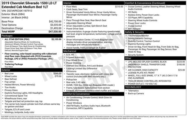 2019 Chevrolet Silverado 1500 LD LT Redline Z71