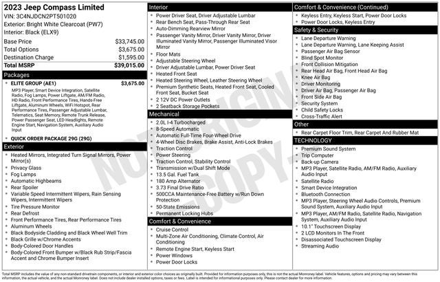 2023 Jeep Compass Limited