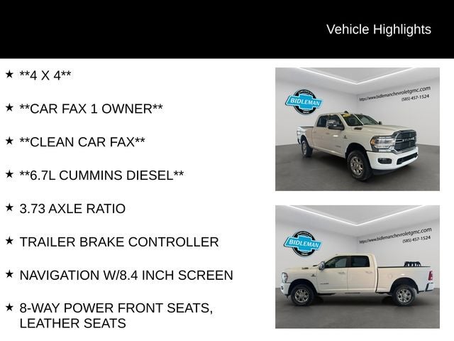 2024 RAM 2500 Laramie 4X4