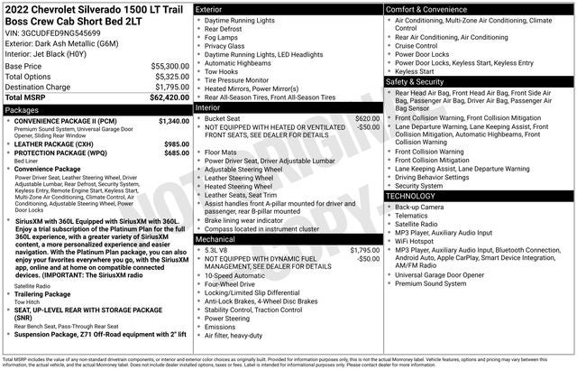 2022 Chevrolet Silverado 1500 LT Trail Boss Z71