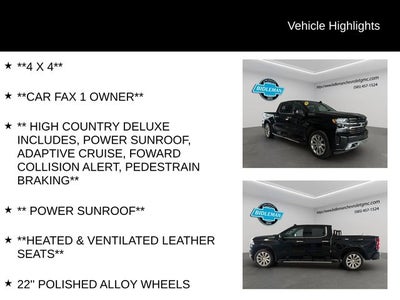 2020 Chevrolet Silverado 1500 High Country Dark Essentials