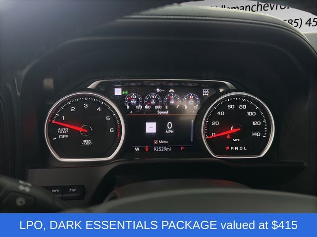 2020 Chevrolet Silverado 1500 High Country Dark Essentials