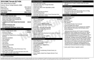 2018 GMC Terrain SLT