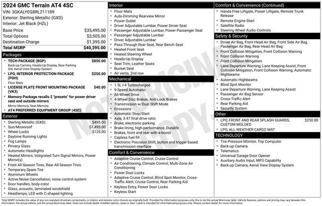 2024 GMC Terrain AT4
