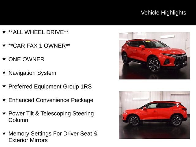 2022 Chevrolet Blazer RS