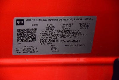 2022 Chevrolet Blazer RS