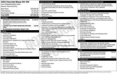 2022 Chevrolet Blazer RS