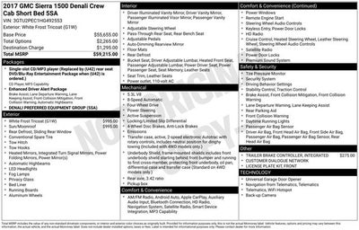 2017 GMC Sierra 1500 Denali