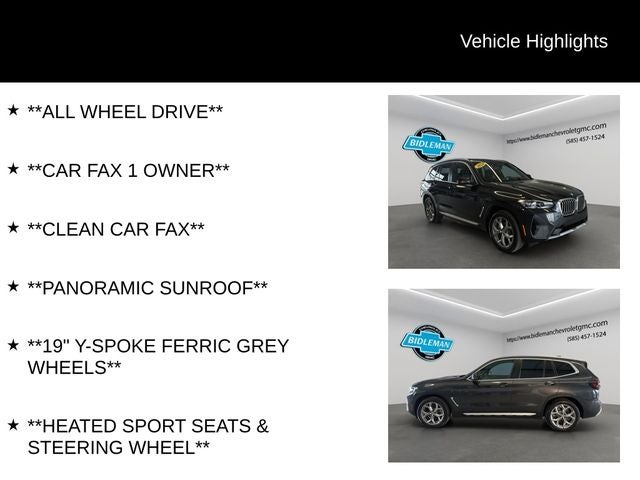 2024 BMW X3 xDrive30i