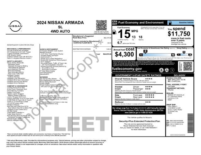2024 Nissan Armada SL