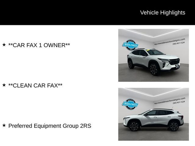 2025 Chevrolet Trax 2RS