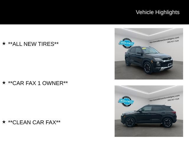 2021 Chevrolet TrailBlazer LT