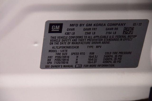 2022 Chevrolet Trax LT