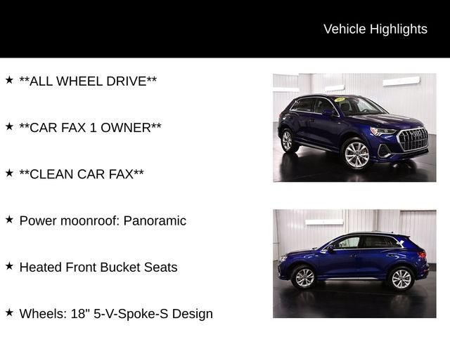 2025 Audi Q3 Premium S Line quattro