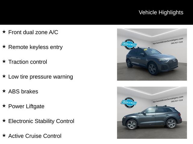 2025 Audi Q5 45 S line Premium Plus quattro