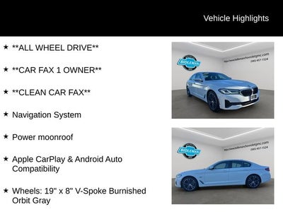 2023 BMW 5 Series 530e iPerformance