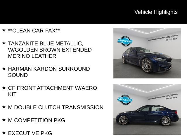 2018 BMW M3 Competition