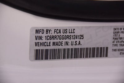 2024 RAM 1500 Classic SLT