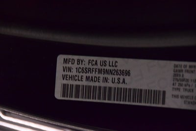 2022 RAM 1500 Big Horn/Lone Star