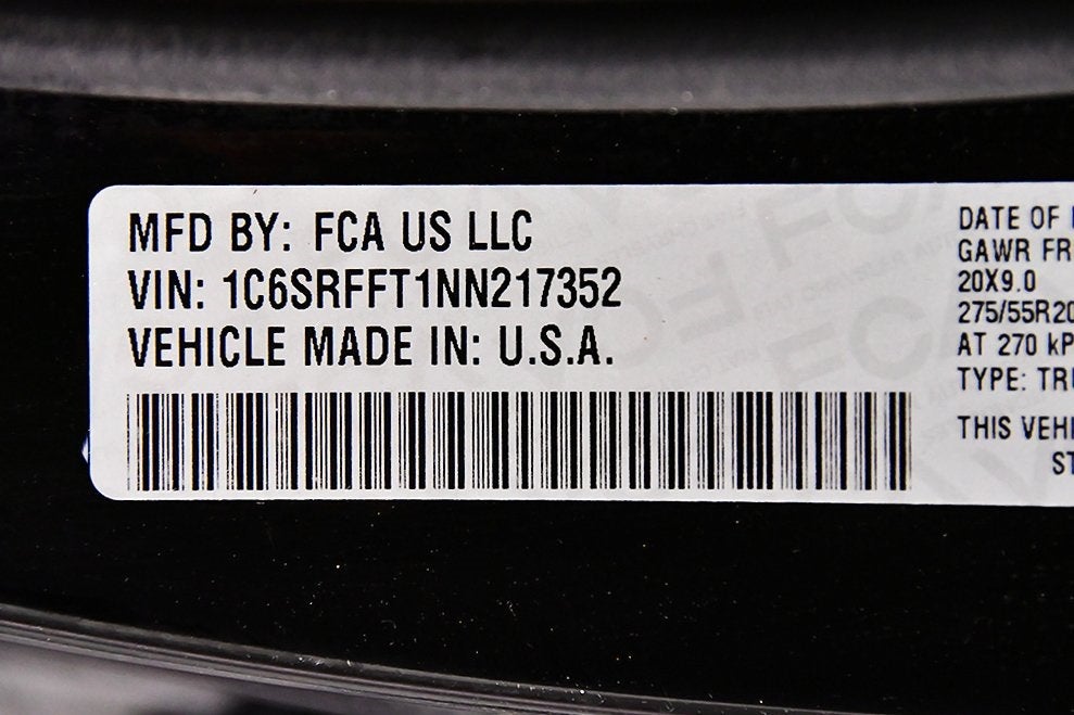 2022 RAM 1500 Big Horn/Lone Star Night Edition