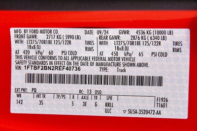 2024 Ford F-250SD XLT 8' Box