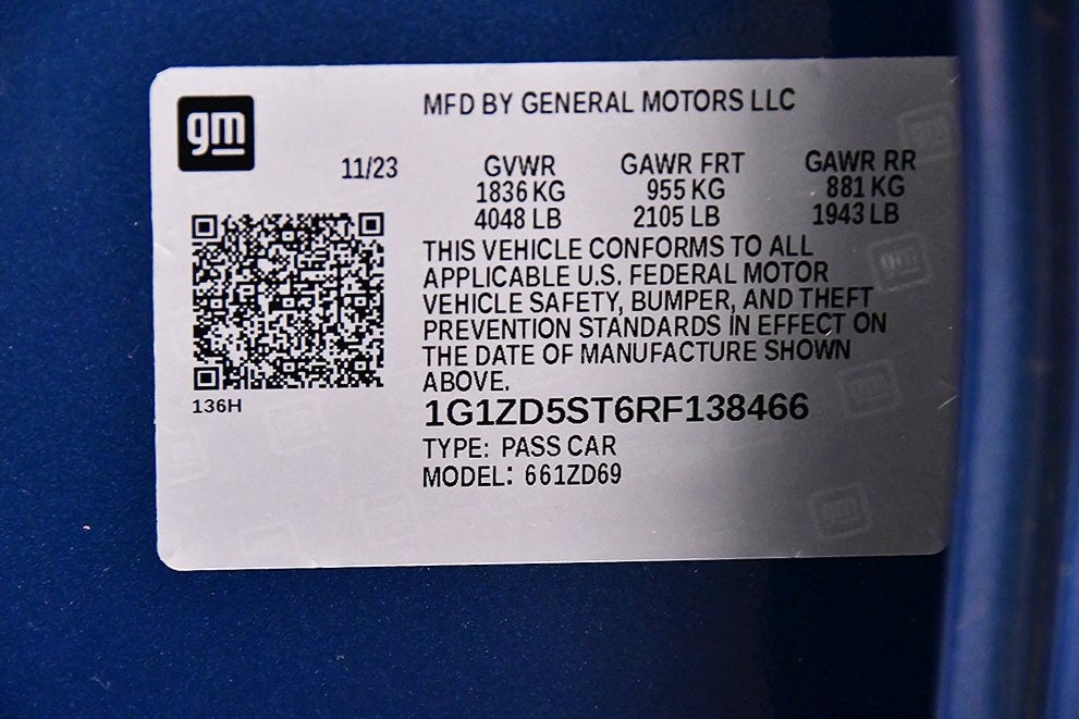 2024 Chevrolet Malibu LT 1LT