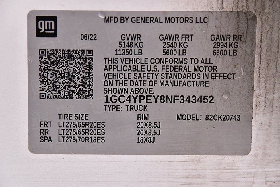 2022 Chevrolet Silverado 2500HD LTZ Z71