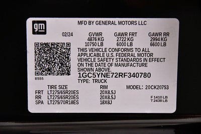 2024 Chevrolet Silverado 2500HD LT Alaskan Snow Plow Special Edition