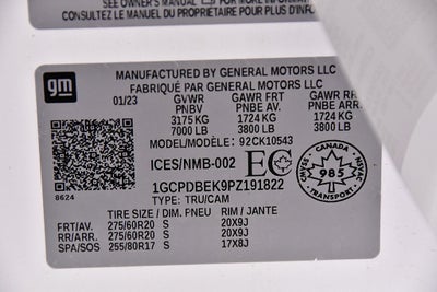 2023 Chevrolet Silverado 1500 Custom Dark Essentials