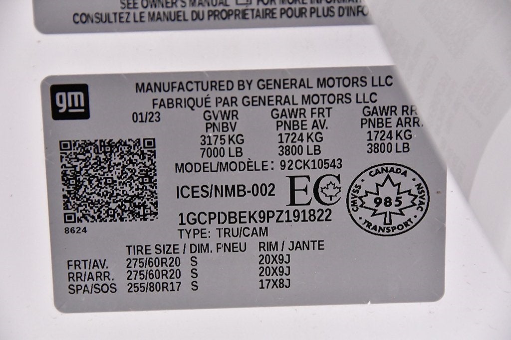 2023 Chevrolet Silverado 1500 Custom Dark Essentials