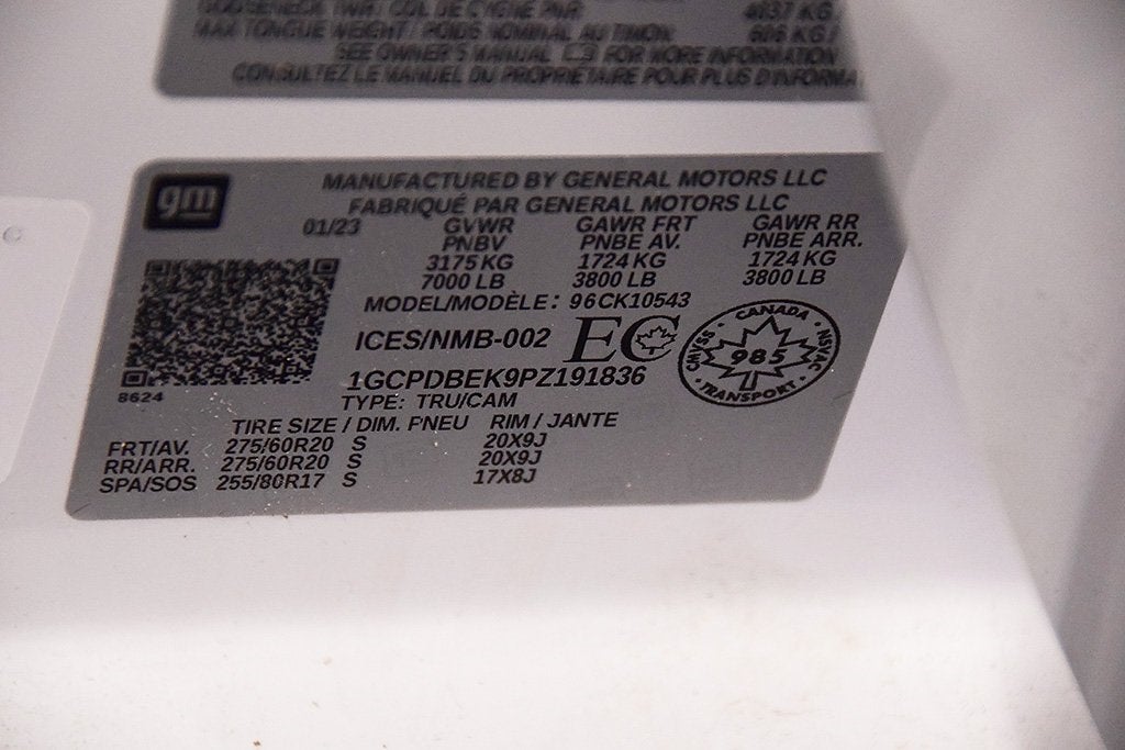 2023 Chevrolet Silverado 1500 Custom Dark Essentials