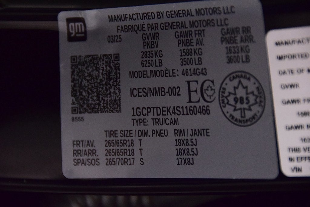 2025 Chevrolet Colorado Z71