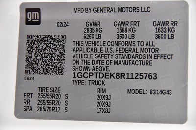 2024 Chevrolet Colorado Z71 Dark Essentials