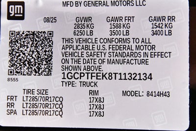 2026 Chevrolet Colorado ZR2