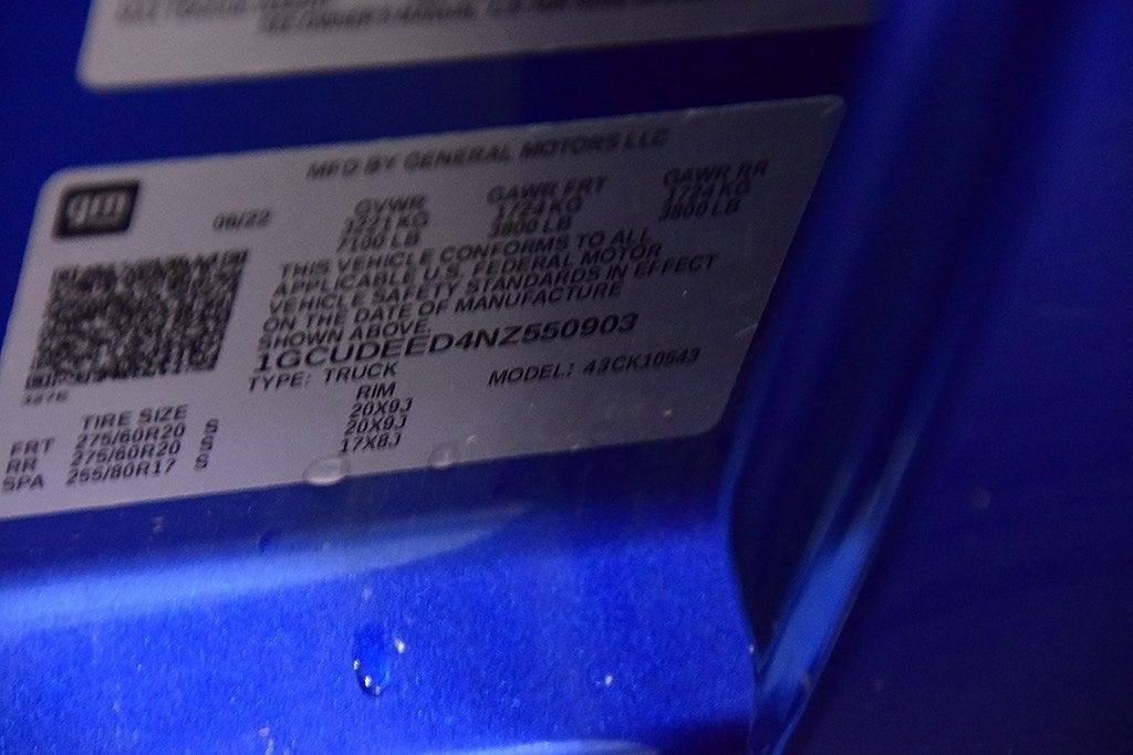 2022 Chevrolet Silverado 1500 RST Z71