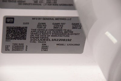 2024 Chevrolet Silverado 1500 RST Z71 Dark Essentials