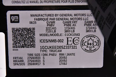 2025 Chevrolet Silverado 1500 RST True North Edition Plus Z71