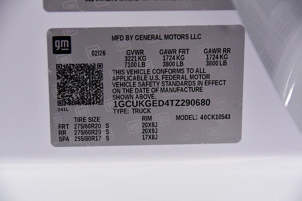 2026 Chevrolet Silverado 1500 LTZ