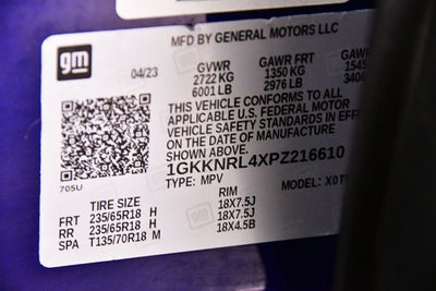 2023 GMC Acadia SLE