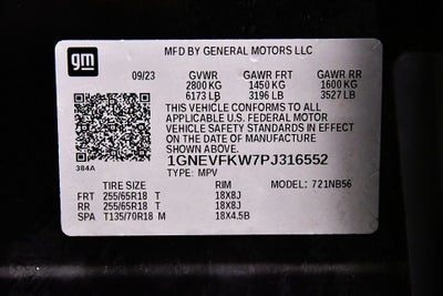 2023 Chevrolet Traverse LS Midnight/Sport Edition