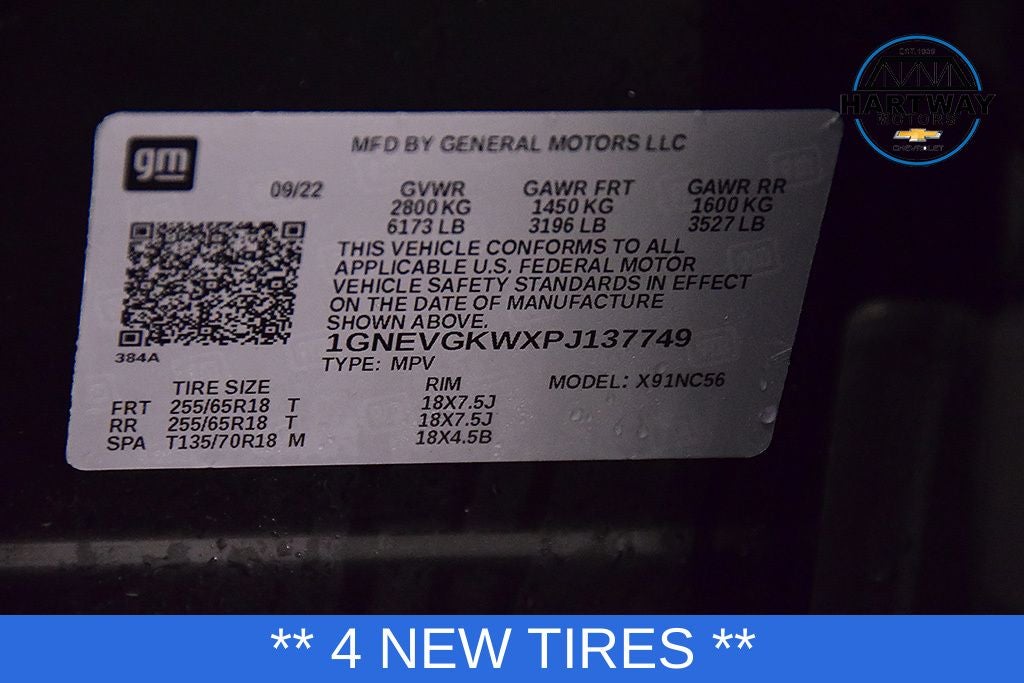 2023 Chevrolet Traverse LT 1LT