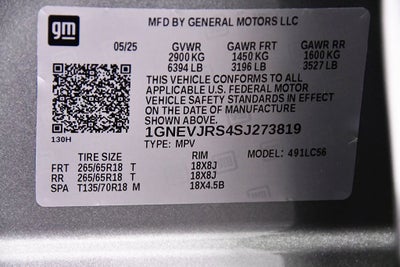 2025 Chevrolet Traverse Z71