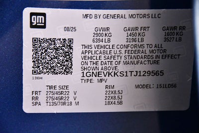 2026 Chevrolet Traverse High Country