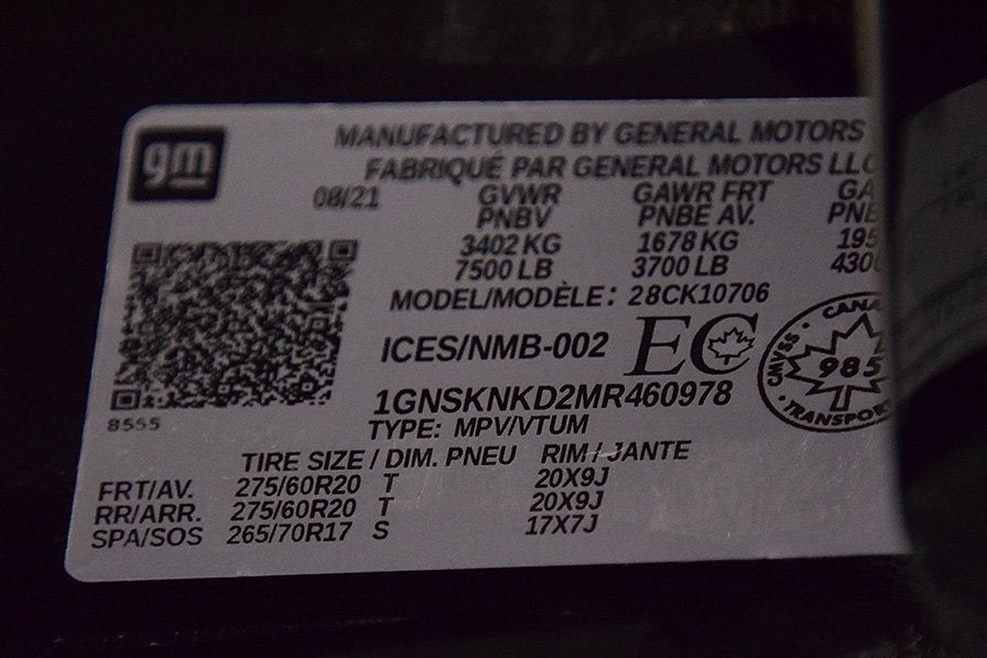 2021 Chevrolet Tahoe LT