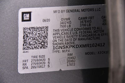 2021 Chevrolet Tahoe Z71 Signature