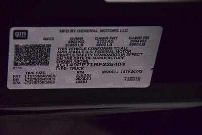 2024 GMC Sierra 2500HD AT4