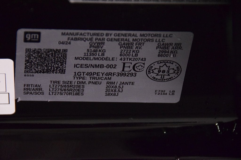 2024 GMC Sierra 2500HD AT4 X31